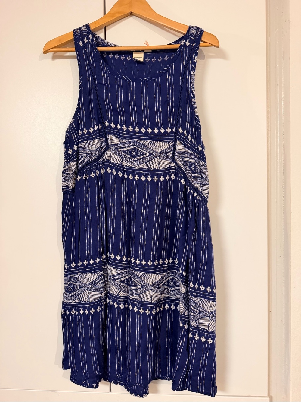 Roxy Boho Navy Astro Coast Tank Dress
